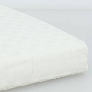 Пододеяльник 145х210см DE'NASTIA бежевый сатин-клетка хлопок100% 000000000001208206