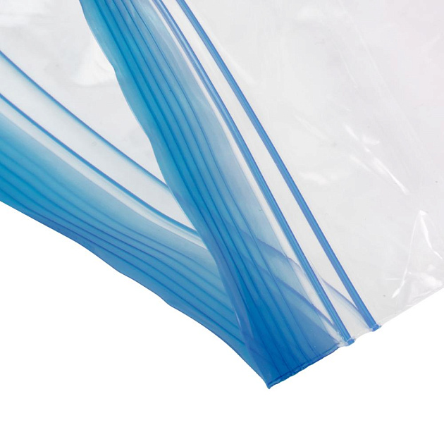 Набор пакетов 2,5л 24x25см-25шт/1,2л 19x21см-25шт FORA с замком zip lock полиэтилен 000000000001225483