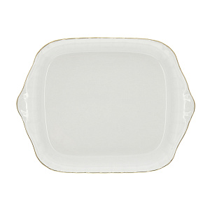 Поднос 18см Золотая отводка Porcelaine Czech Gold Hands 000000000001136262