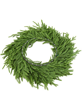 Венок новогодний 65см норфолкская сосна 000000000001228788
