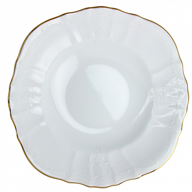 Салатник отводка Золото Люкс Хауз, 25 см 000000000001068636