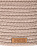 Салфетка сервировочная 30х40см DE'NASTIA Шнурок овал коричневый хлопок-50%/полиэстер-50% 000000000001209697