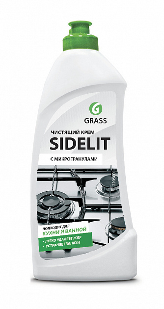 Чистищее средство для кухни и ванны отбеливающая Sidelit GRASS 220500 500мл 000000000001198797