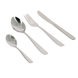 Набор столовых приборов нержавеющая сталь 4 предмета(вилка столовая, ложка столовая, ложка чайная, нож столовый) Cristelle Cr2320 000000000001193617