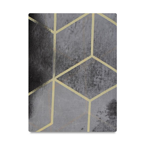 Комплект постельного белья 2,0сп СОФТИ (пододеяльник 180х218см, простыня 182х220см, наволочка 50х70см-2шт) Градиент серый полиэстер/хлопок 000000000001226142