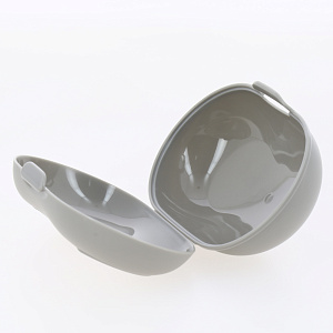 Мыльница закрытая MARTIKA Аттенто пыльно-серый пластик 000000000001214199