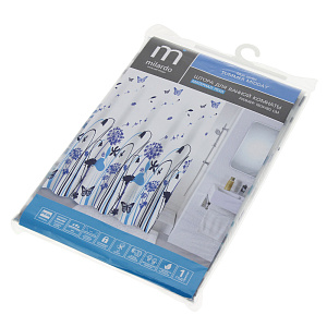 Штора для ванной SummerMidday, 180х180 см 000000000001161374