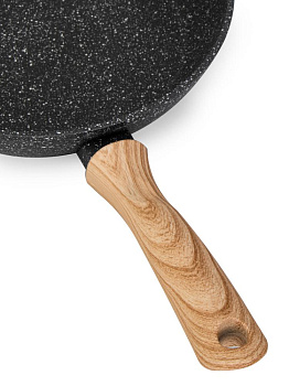 Набор посуды для приготовление 3 предмета (сковорода 24см/кастрюля 6л/крышка 24см) серый алюминий 000000000001229788