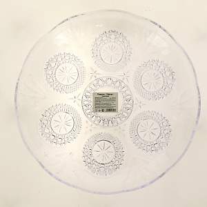 Поднос ИУ Пионы круглый пластик R030278 000000000001176179