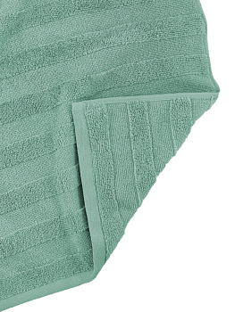 Полотенце махровое Широкая Волна 450gsm  100x150см 100% хлопок  Зелёный D100067 000000000001194325
