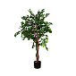 Искусствеенное дерево 120см Фикус в кашпо пластик
