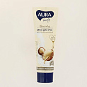 Набор подарочный Aura Beauty Be Happy Крем-гель для душа Кокос и миндаль 250мл + Крем для рук Восстанавливающий 75мл 10480 000000000001202555