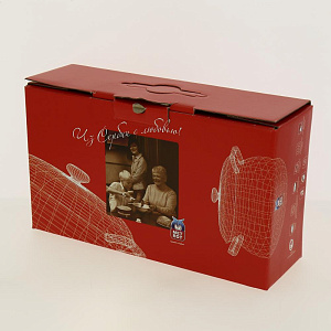 Ковш эмалированный с стекл. крышкой  Японский сад 1,65л. 195764 000000000001183188