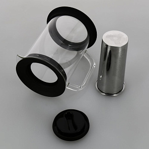 Чайник заварочный 1,5л CRISTELLE Elegant металический фильтр стекло 000000000001203327