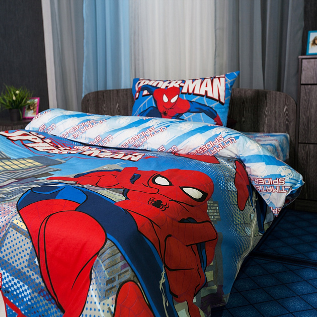 Комплект постельного белья Фристайл Marvel, 1.5 спальный, 1 наволочка 50?70 см, бязь 000000000001028330