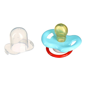 Соска-Пустышка Веселые животные Lubby, от 6 месяцев, латекс 000000000001135436