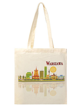 Сумка-шоппер 40х37см с принтом ST полиэстер/хлопок 000000000001227180