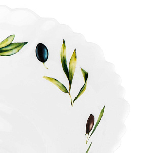 Салатник 25см/2,5л FARFORELLE Оливки стеклокерамика 000000000001223675