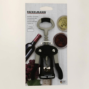 Штопор с рычагами 17см FACKELMANN металл/пластик 000000000001014878