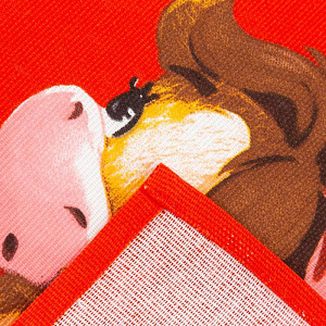 Полотенце "Доляна" Любви в Новом Году 35х60см, 100% хлопок 160г/м2 5059197 000000000001202355