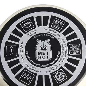 Кастрюля 3л Фрукты металлическая крышка 2413 000000000001140019