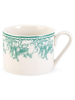 Пара чайная 220мл Цветы-2 подарочная упаковка фарфор 000000000001228620