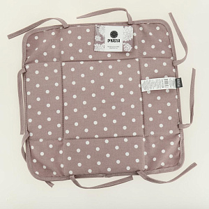 Корзина для хлеба 20x20x10cm DeNASTIA Коллекция"Пионы"100%хлопок/30%полиэстер,белый/розовый B000052 000000000001202714