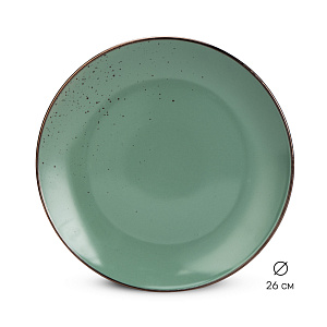 Набор столовой посуды 16 предметов малахит глянец керамика 000000000001219907