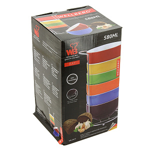 Набор салатников Wellberg, керамика, 7 предметов 000000000001172405