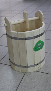 Кадка с гнетом 25л БАННАЯ ЛИНИЯ липа 000000000001187959