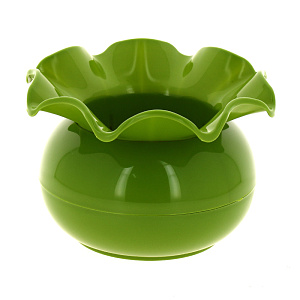 Горшок для фиалок ТЕХОСНАСТКА Аленький цветочек Оливковый пластик 000000000001182975