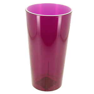 Кашпо для орхидей 3л h260мм D140мм GARDENPLAST ЛАВАНДА со вставкой фиолетовый пластик 000000000001207355