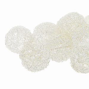 Гирлянда светодиодная с декоративными шариками Восторг света Glos, 10 шт. 000000000001138734