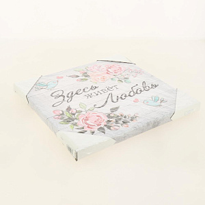 Картина на холсте 31х31см ПОСТЕР-ЛАЙН Любовь Экологически чистые материалы и высококачественная печать делают изображение ярким и красочным 000000000001206823