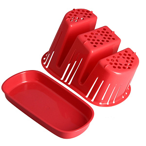 Сушилка для столовых приборов 3 секции PLAST TEAM PT9091 000000000001152279