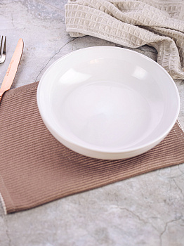 Тарелка суповая 22х5см керамика 000000000001214219