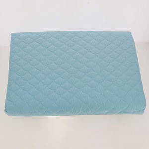 Покрывало стеганное ПОСУДА ЦЕНТР, размер 240*210см, материал ПОЛИЭСТЕР 100%, голубой, F050071 000000000001189432