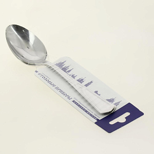 Набор ложек столовых 2шт М-27 Оптима ЛС-2М27.02, нержавеющая сталь 000000000001194355