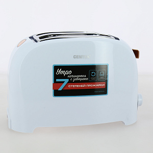 Тостер CENTEK CT-1420 750Вт 7 уровней мощности теплоизолированный корпус функция отмены 000000000001194082