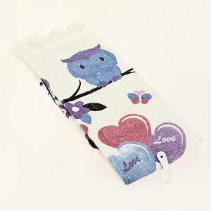 Полотенце кухонное махровое принт 40х60см 100%хл микс принтов Турция 000000000001194275