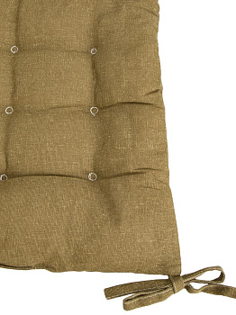 Подушка на стул 38х38см LUCKY Крафт однотон полиэстер/хлопок 000000000001228247