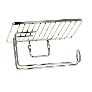 Держатель т/б с полкой д/тел., хромSWR-3003-1 000000000001181567