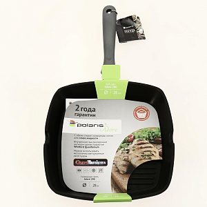 Сковорода Гриль 28см POLARIS Adore литой алюминий 000000000001202731