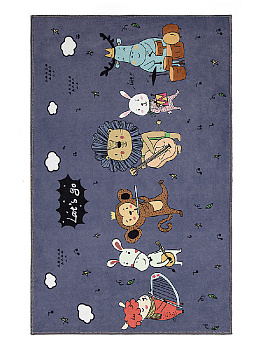 Коврик придверный 50х80см лаванда (мульт) M111194 000000000001200454