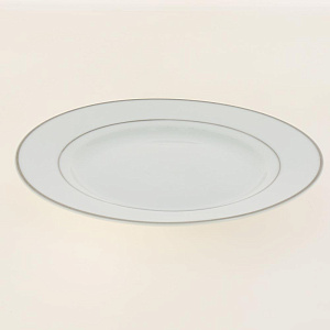 TUDOR Тарелка десертная 20см  с платиновым кантом,TUM8000P 000000000001193744