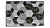 Коврик придверный 40x60см LUCKY Круги/ромбы бежевый/коричневый полиэстер 000000000001203628