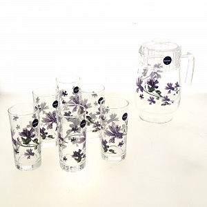 ALISIER Набор для питья 7 предметов (кувшин-1шт/стакан-6шт) N9522 000000000001176499