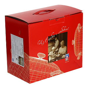 Кастрюля 4л Вилладжо металлическая крышка 000000000001067053