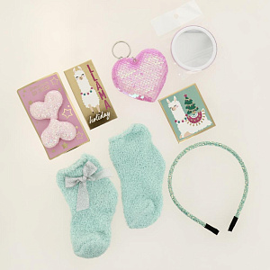 Набор подарочный KAFTAN "Llama Holidays" носки 18-20см и аксессуары 4678894 000000000001202330