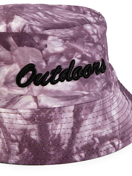 Панама 56-58см цветная с надписью фолетовый хлопок 000000000001227554